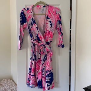 Lilly Pulitzer Wrap Dress EUC